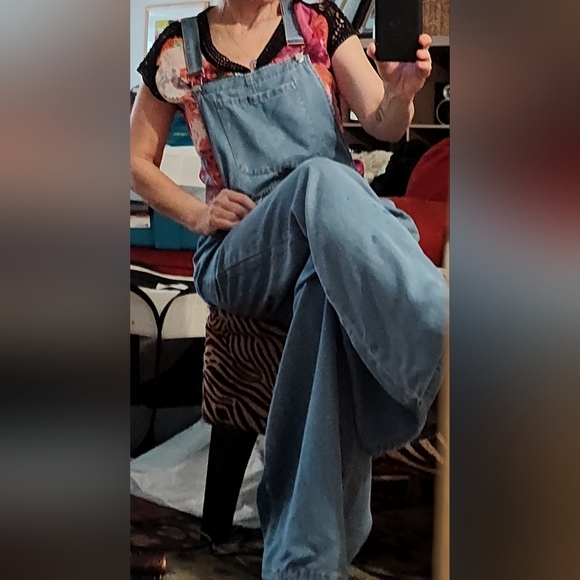 Beautifully Basic Overalls 👖 Blue 💙 Jean NWOT - Picture 6 of 16